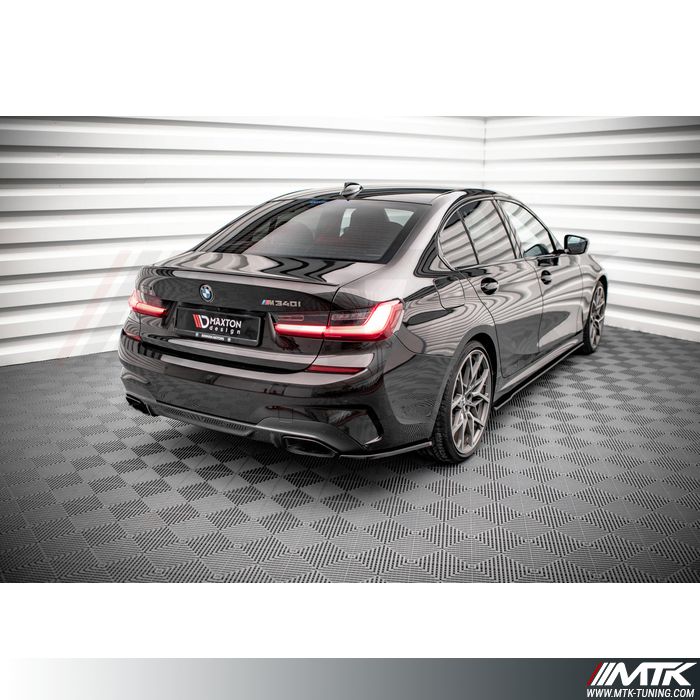 Lames latérales arrière Maxton V4 BMW Serie 3 G20 G21 M340i Berline et break 2018 -2022